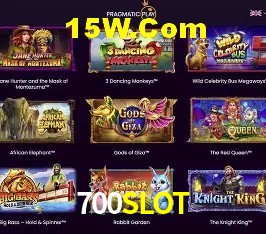 Provedores de Jogos 700SLOT